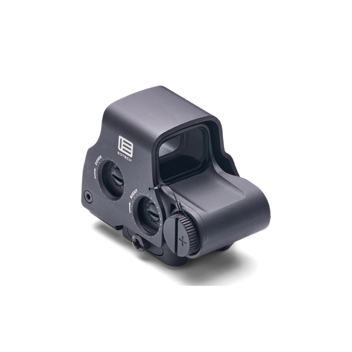 EOTech EXPS2-0GRN holographic weapon sight front three-quarter view from the right