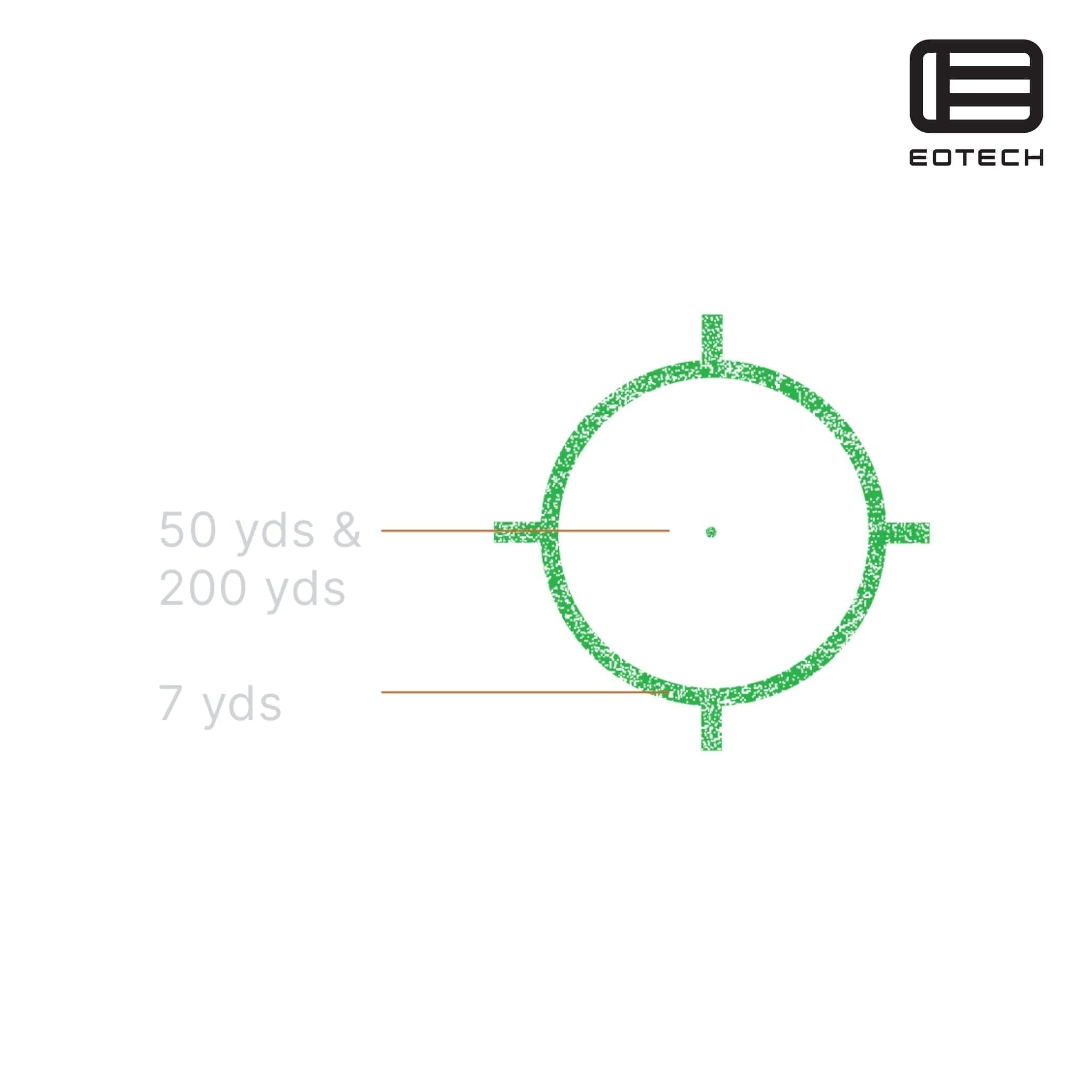 EOTech EXPS2-0GRN Holographic Weapon Sight 68 MOA Ring with 1 MOA Green Dot Reticle Holographic Weapon Sight EOTech 