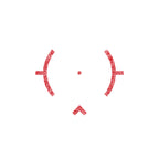 EOTech EXPS3-DCR holographic sight Danger Close reticle diagram