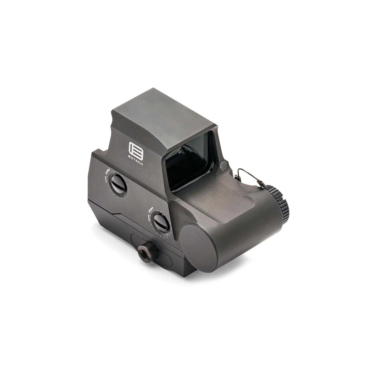 EOTech EXPS3HD-0 holographic weapon sight rear three-quarter view showing the window