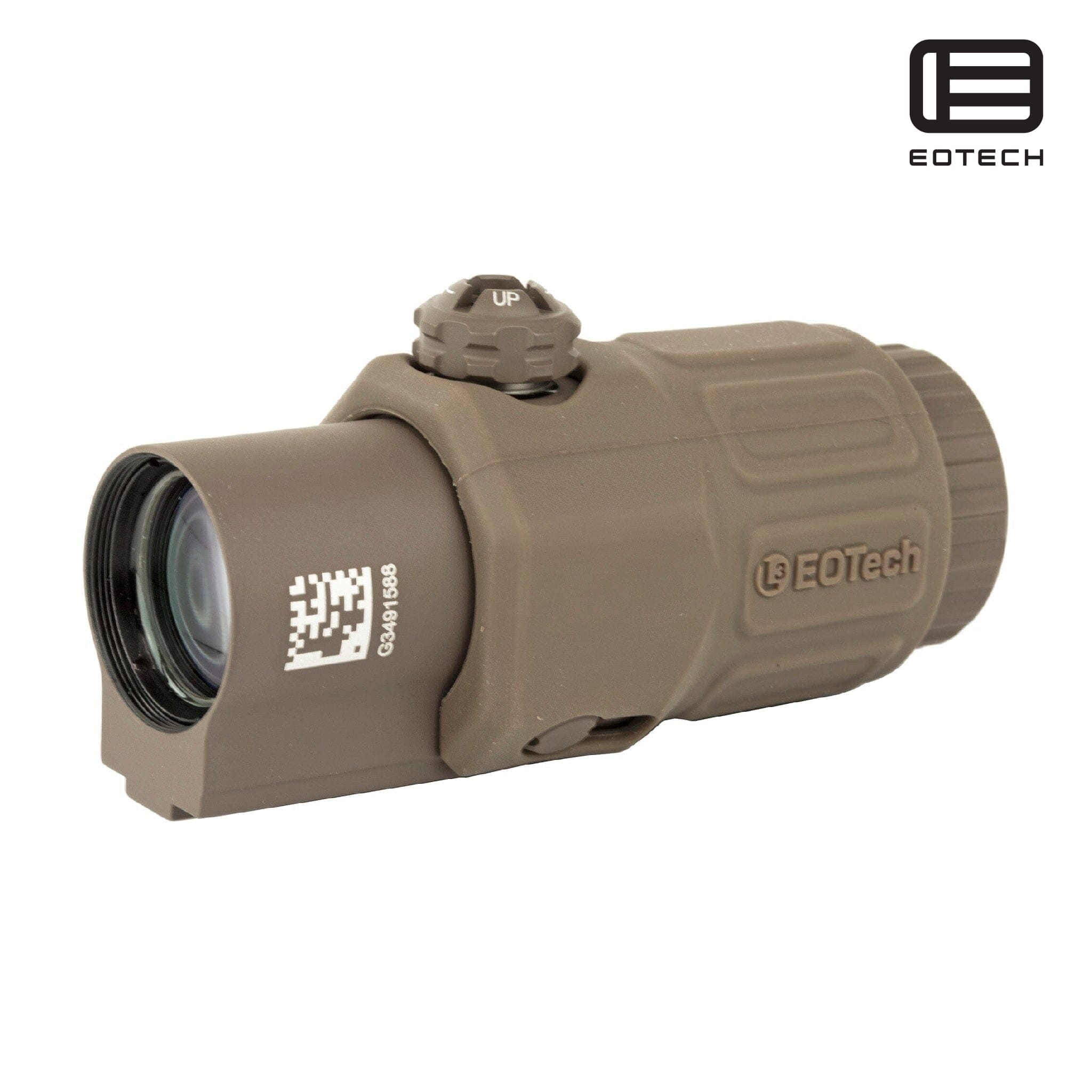 EOTech G33 3x Magnifier No Mount for Holographic Weapon Sights – G33.NM Red Dot Sight Magnifier EOTech tan 