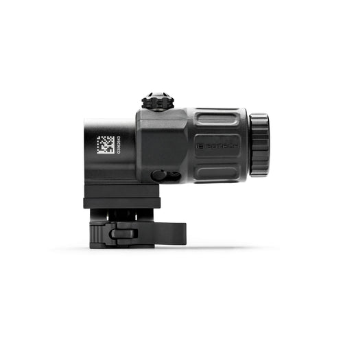 EOTech G33 3x magnifier with STS mount front three-quarter view