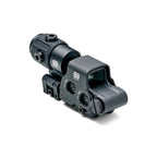 EOTech HHS VI EXPS3-2 holographic weapon sight and G43 3x magnifier angled view from the magnifier end