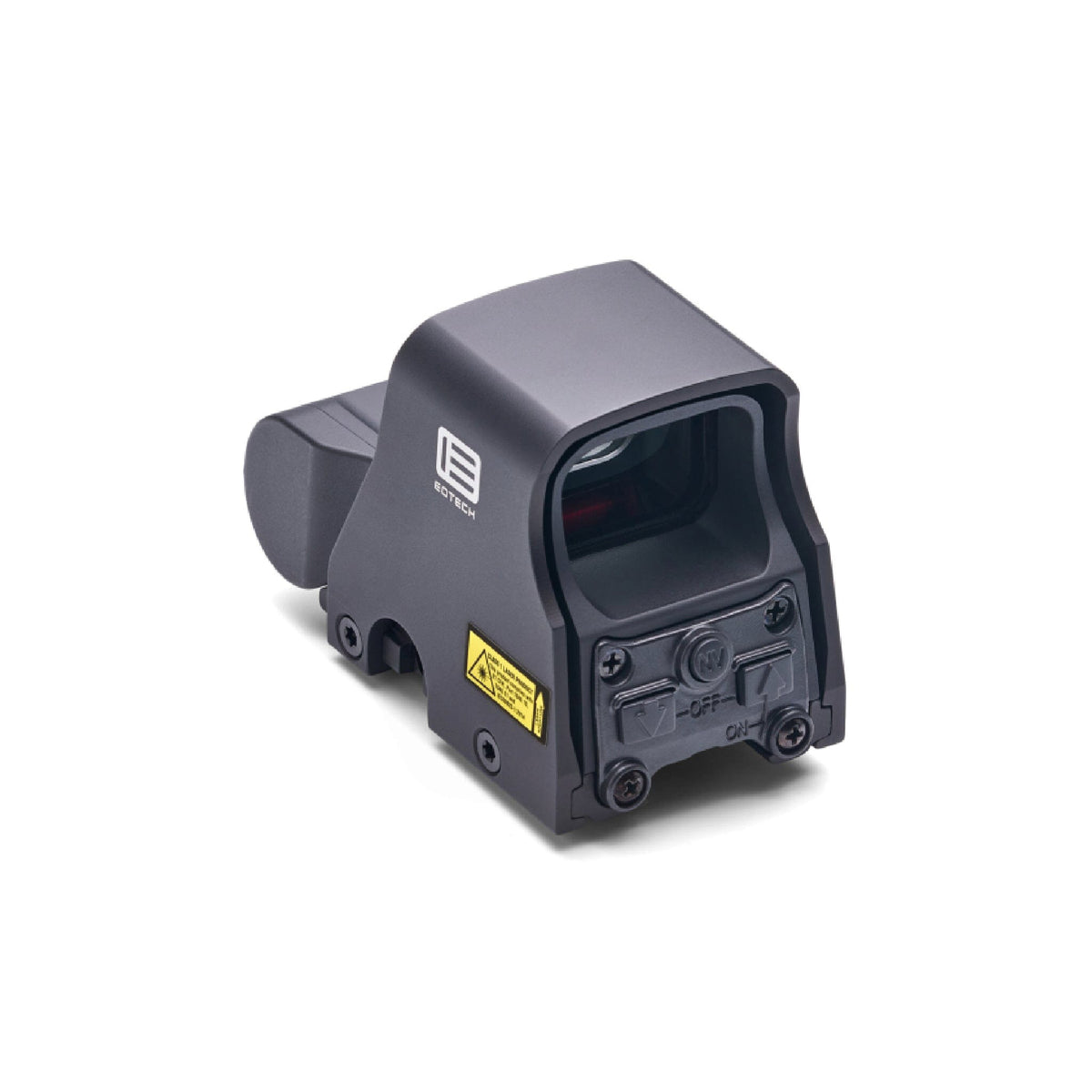 EOTech XPS3-0 holographic weapon sight rear three-quarter view showing the window and buttons