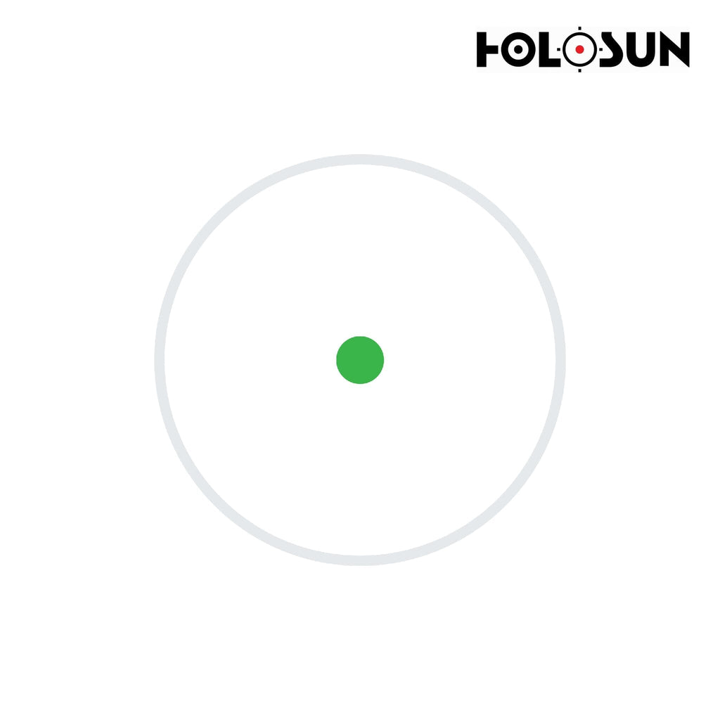 Holosun AEMS CORE X2 green dot sight, an enclosed sealed-emitter optic for rifle use