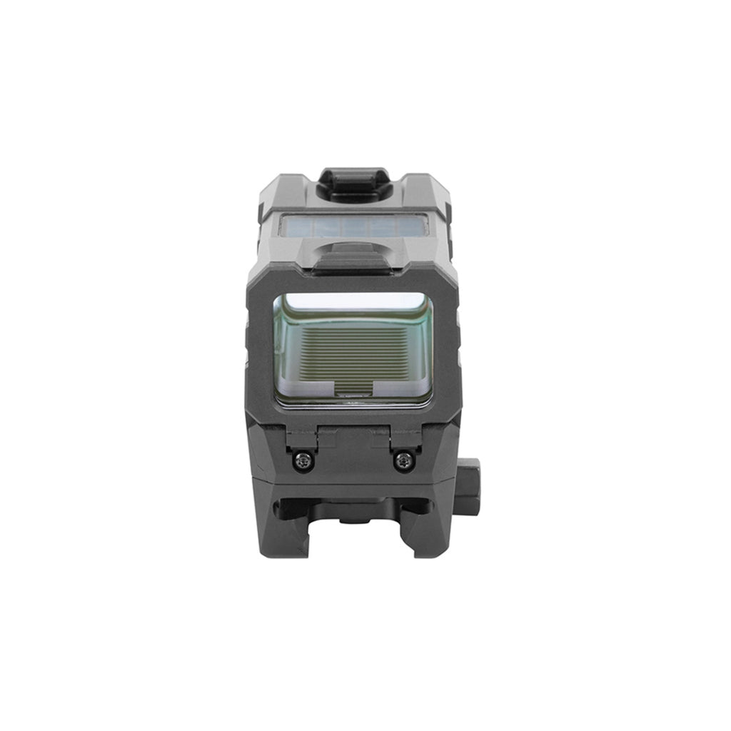 Holosun AEMS EVO GR green dot sight rear view from behind showing the window