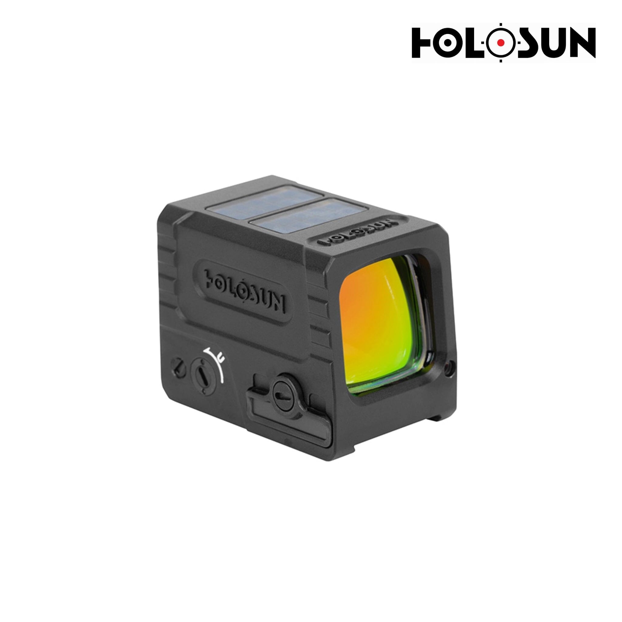 Holosun AEMS Micro Gold Dot Sight Multi-Reticle System Solar Failsafe – AEMS-MICRO-GD Gold Dot Sight Holosun 