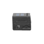 Holosun AEMS Micro GR green dot sight side view showing the solar panel