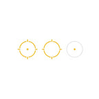 Holosun AEMS PRO X2 Gold Dot Sight Multi-Reticle System Solar Failsafe – AEMS-PRO-X2-GD Gold Dot Sight Holosun 