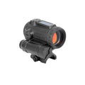 Holosun ARO-EVO Dual red dot sight with green and IR laser front three-quarter view on a Picatinny mount