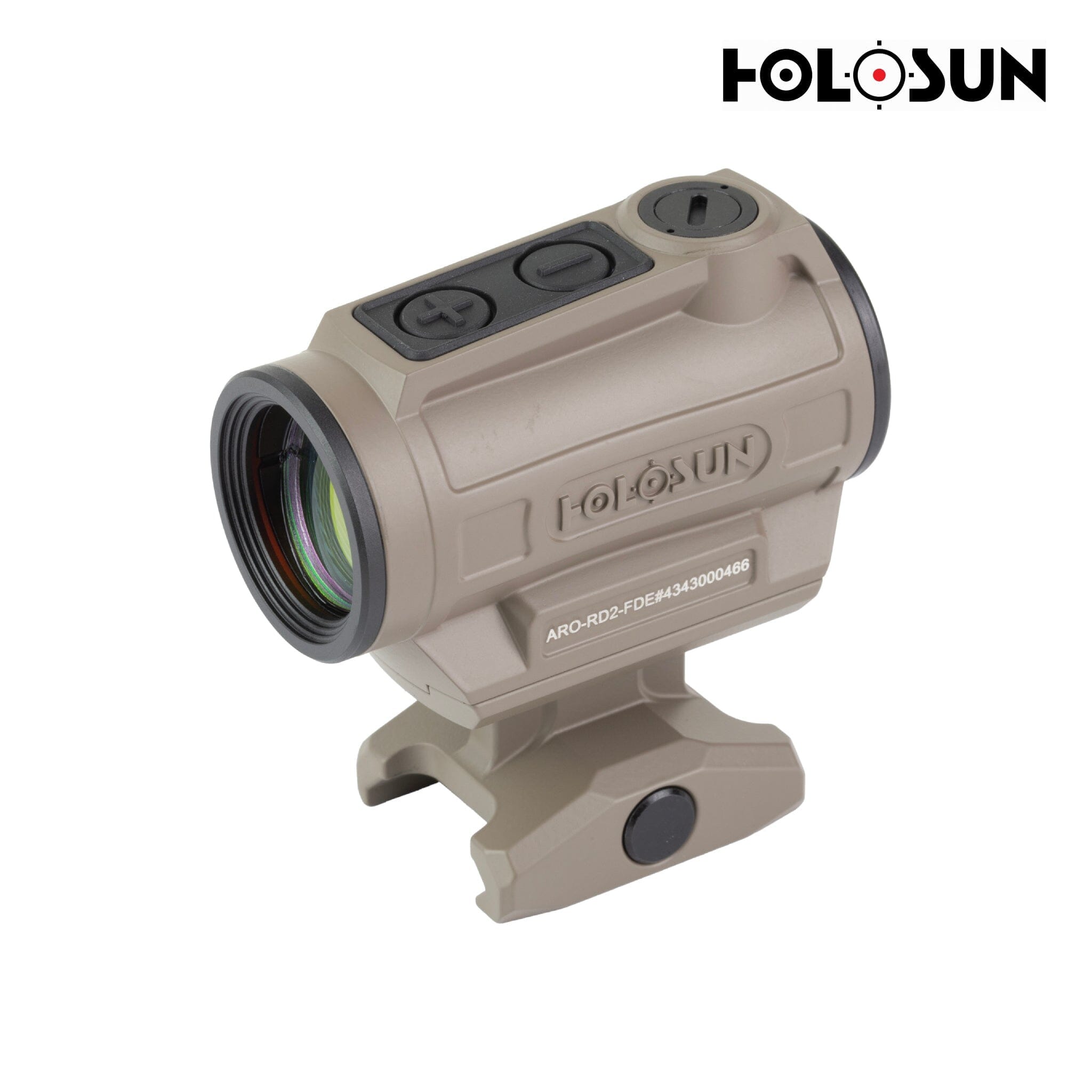 Holosun ARO RD2 Red Dot Sight 2 MOA Dot – ARO-RD2-FDE Red Dot Sight Holosun 