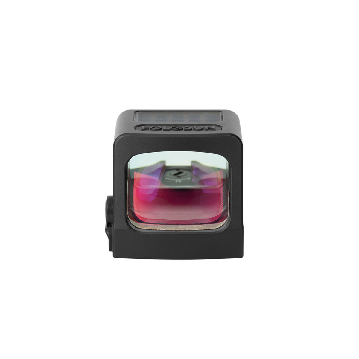 Holosun EPS Carry RD MRS red dot sight front view showing the lens