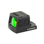 Holosun EPS RD 2 MOA red dot sight angled front view from the right