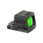 Holosun EPS RD MRS red dot sight front three-quarter view with green lens reflection