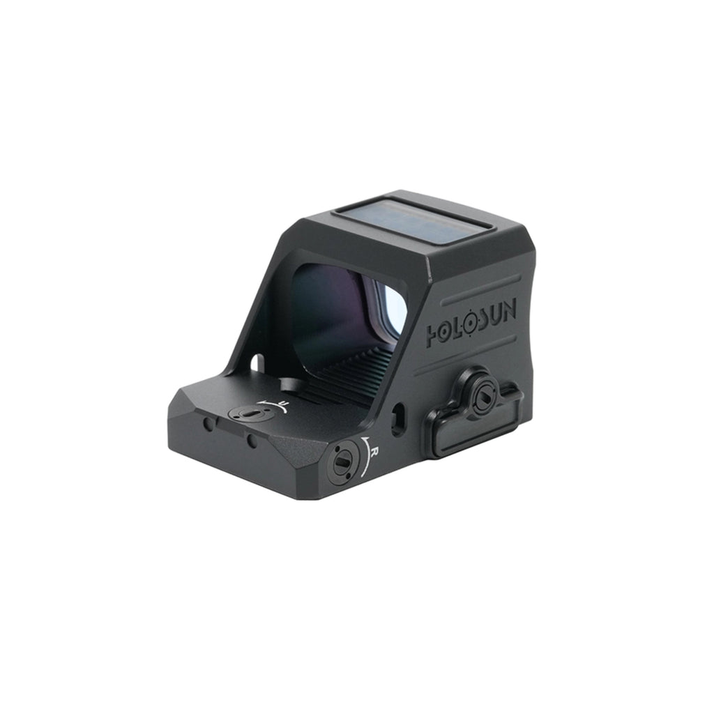 Holosun HE407C-X3-GR green dot sight rear three-quarter view from the other side
