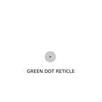 Holosun HE407C-X3-GR 2 MOA green dot reticle diagram