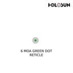 Holosun HE407K X2 Green Dot Sight 2 MOA Dot – HE407K-GR X2 Green Dot Sight Holosun 