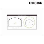 Holosun HE507C X2 Green Dot Sight ACSS Vulcan Reticle Solar Failsafe – HE507C-GR-X2-ACSS Green Dot Sight Holosun 