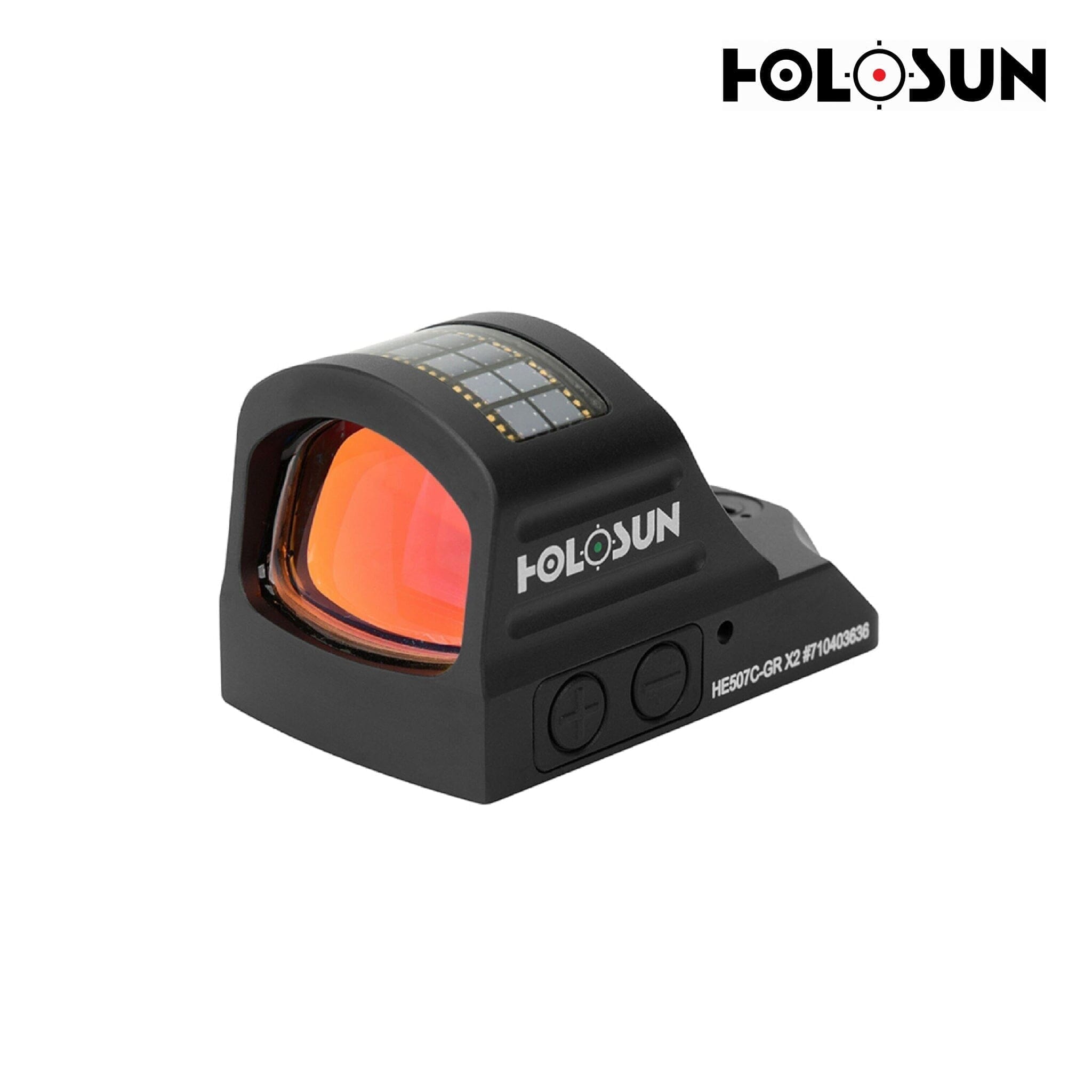 Holosun HE507C X2 Green Dot Sight Multi-Reticle System Solar Failsafe – HE507C-GR X2 Green Dot Sight Holosun 