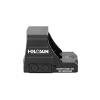 Holosun HE507COMP-GR green dot sight side view showing the Holosun logo and housing