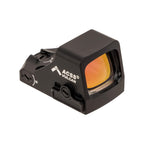 Holosun HE507K-GR X2 ACSS Vulcan green dot sight front three-quarter view showing the window and ACSS logo