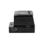 Holosun HE509T X2 gold dot sight side view showing the mount