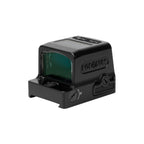 Holosun HE509T X2 gold dot sight front three-quarter view from the left showing the window