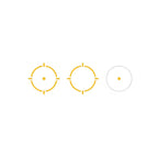 Holosun HE509T X2 Gold Dot Sight Multi Reticle System - HE509T-X2-GD Gold Dot Sight Holosun 
