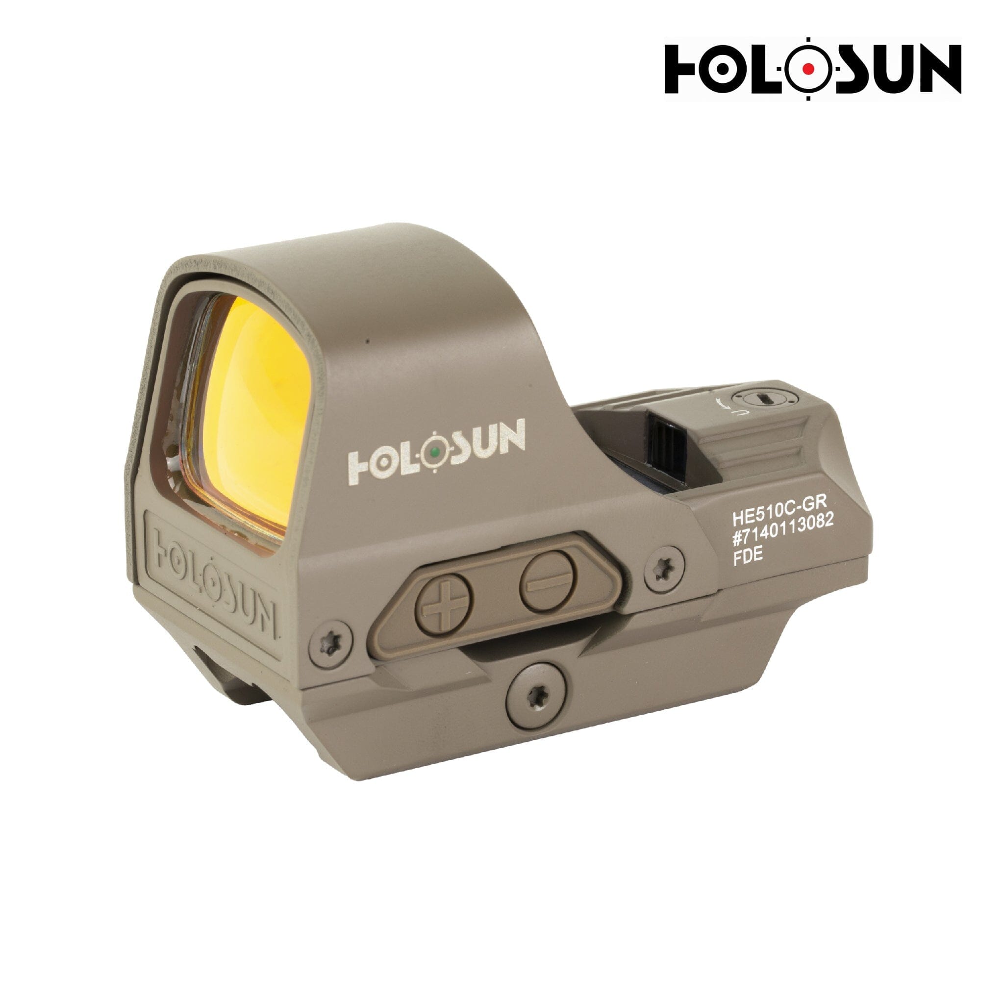 Holosun HE510C-GR Green Dot Sight Multi Reticle System Green Dot Sight Holosun Tan 