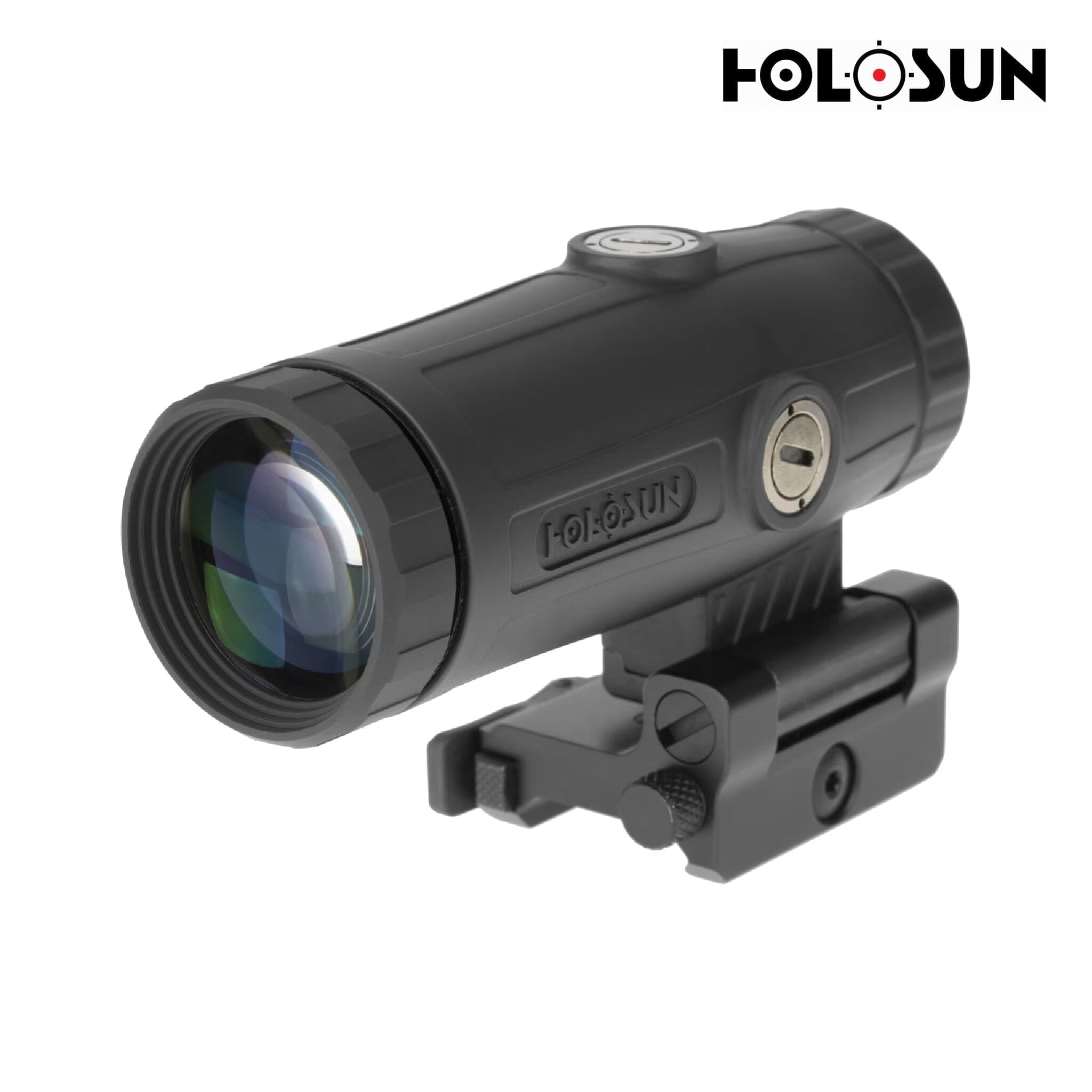 Holosun HM3X 3x Magnifier QD Flip-to-Side Mount Black – HM3X Red Dot Sight Magnifier Holosun 