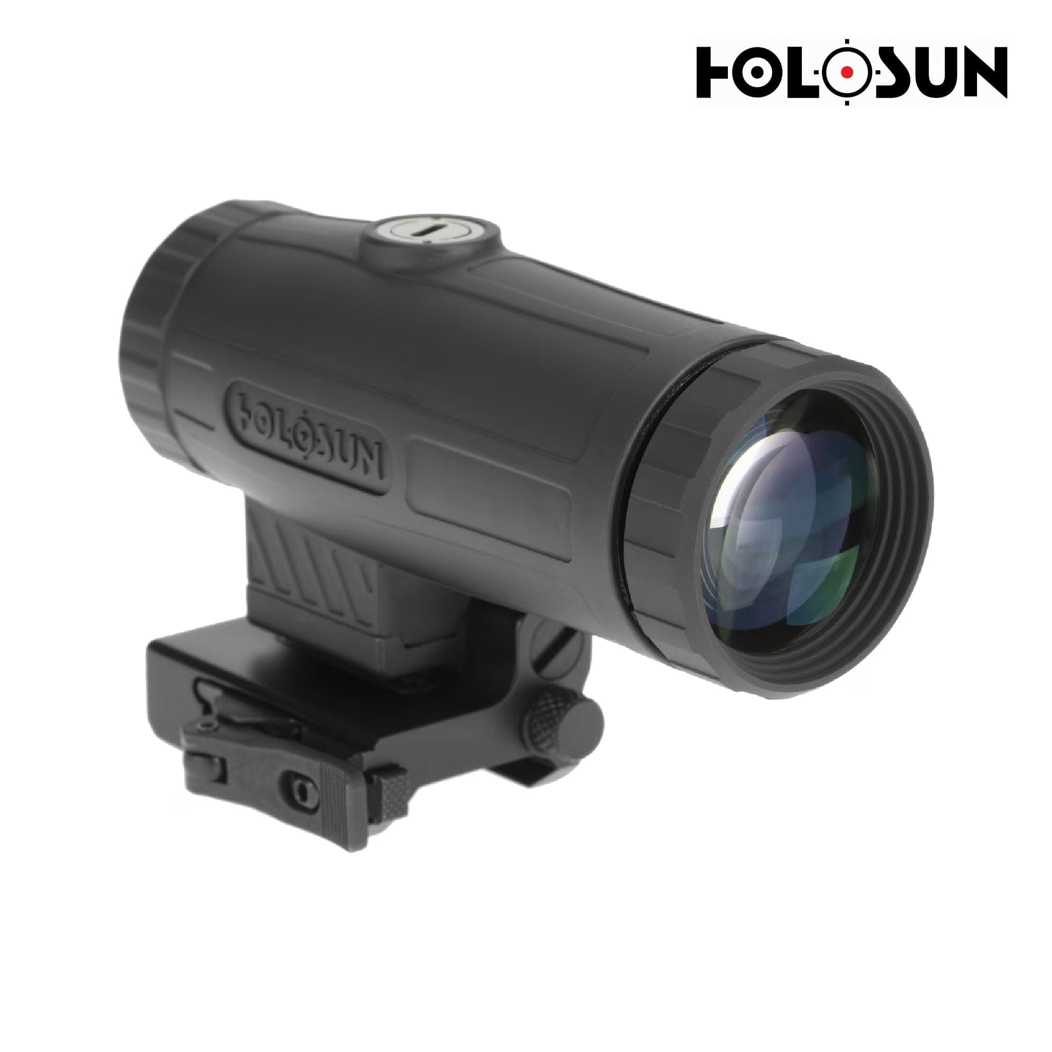 Holosun HM3X 3x Magnifier QD Flip-to-Side Mount Black – HM3X Red Dot Sight Magnifier Holosun 