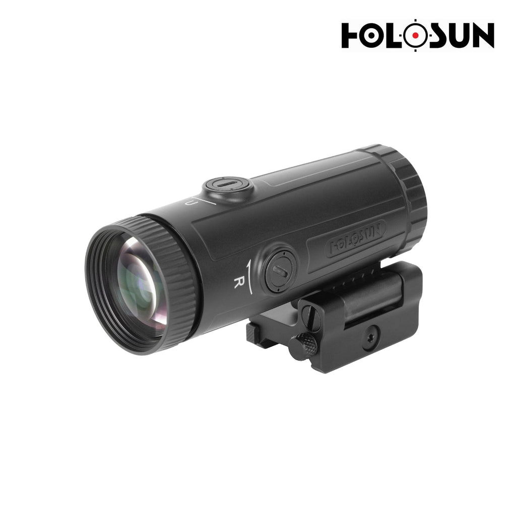Holosun HM6X 6x Magnifier QD Flip-to-Side Mount Black – HM6X Red Dot Sight Magnifier Holosun 