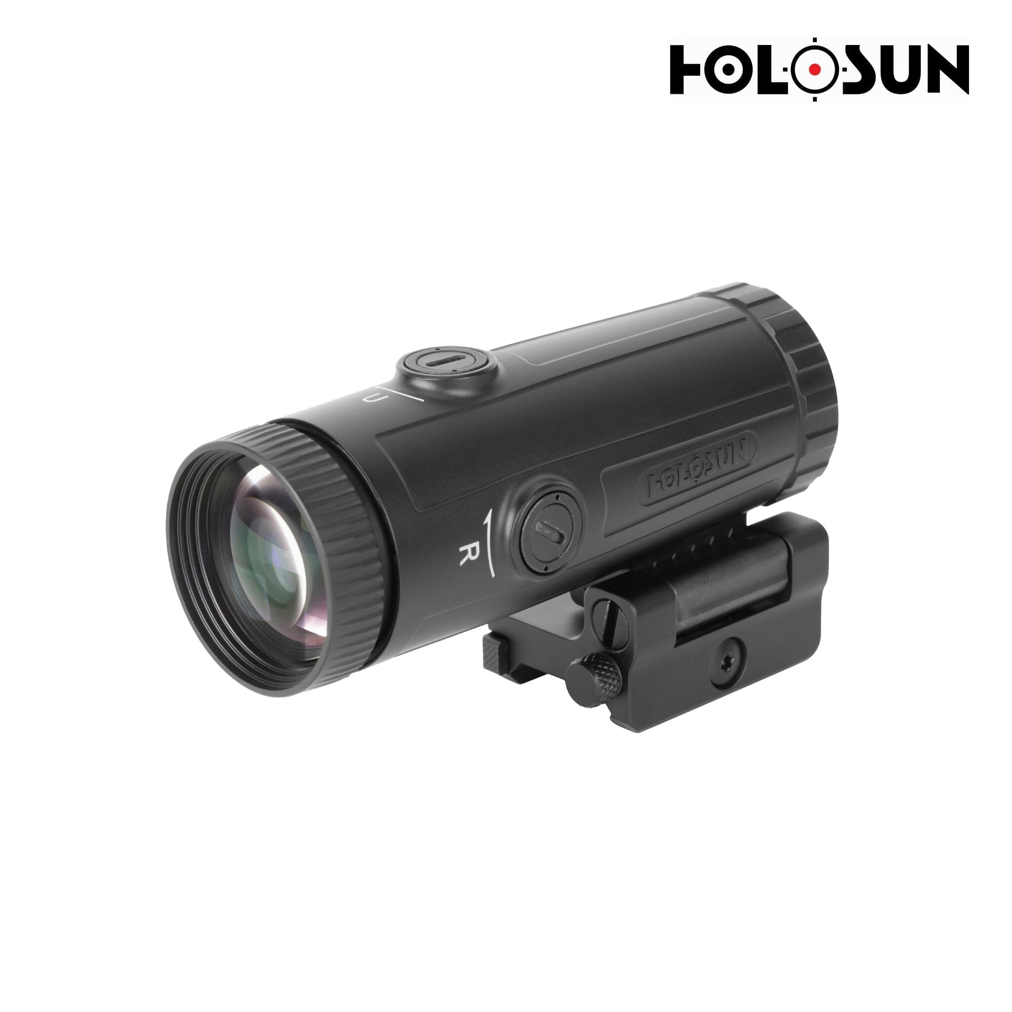 Holosun HM6X 6x Magnifier QD Flip-to-Side Mount Black – HM6X Red Dot Sight Magnifier Holosun 