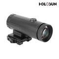 Holosun HM6X 6x Magnifier QD Flip-to-Side Mount Black – HM6X Red Dot Sight Magnifier Holosun 