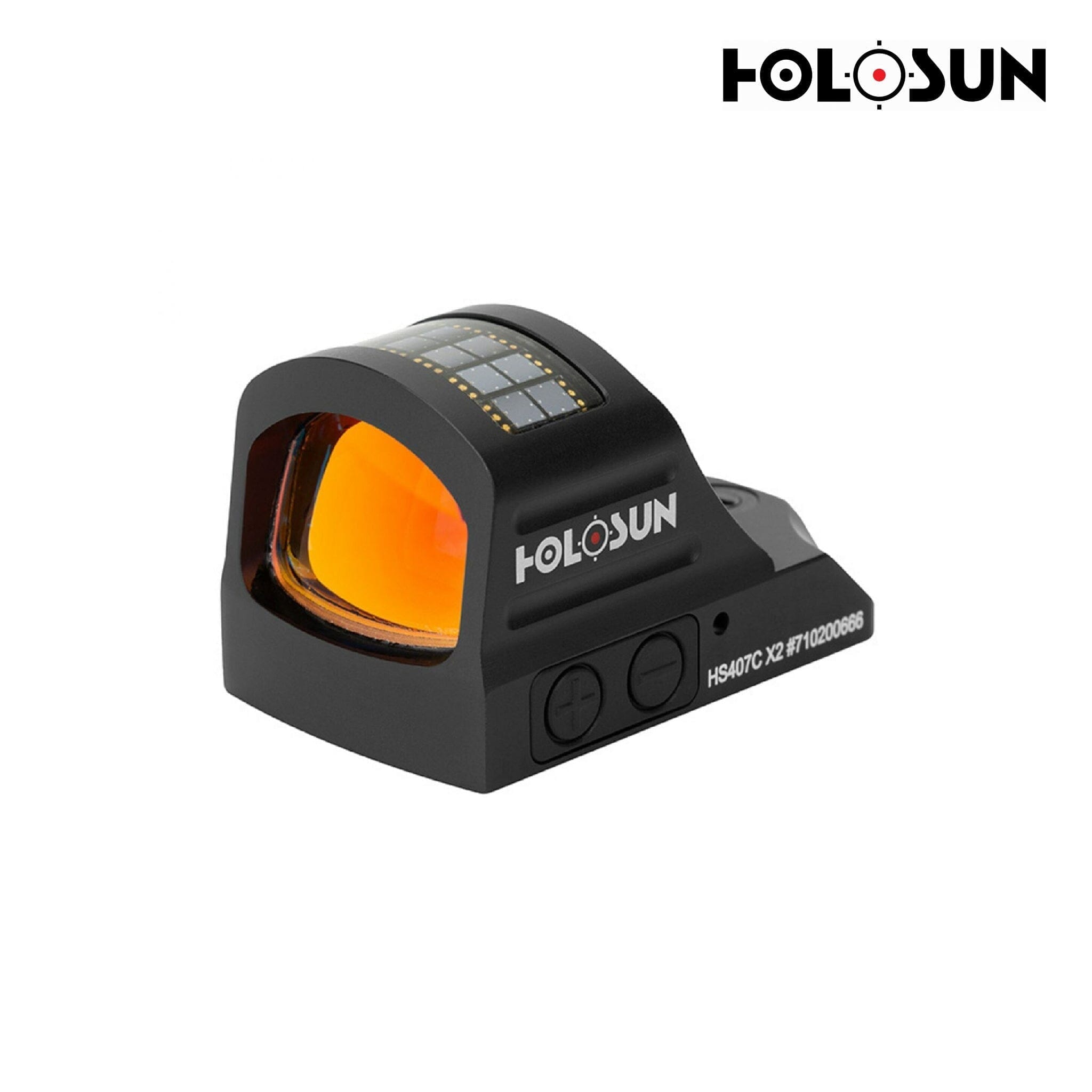 Holosun HS407C X2 Red Dot Sight 2 MOA Dot Solar Failsafe – HS407C-X2 Red Dot Sight Holosun 