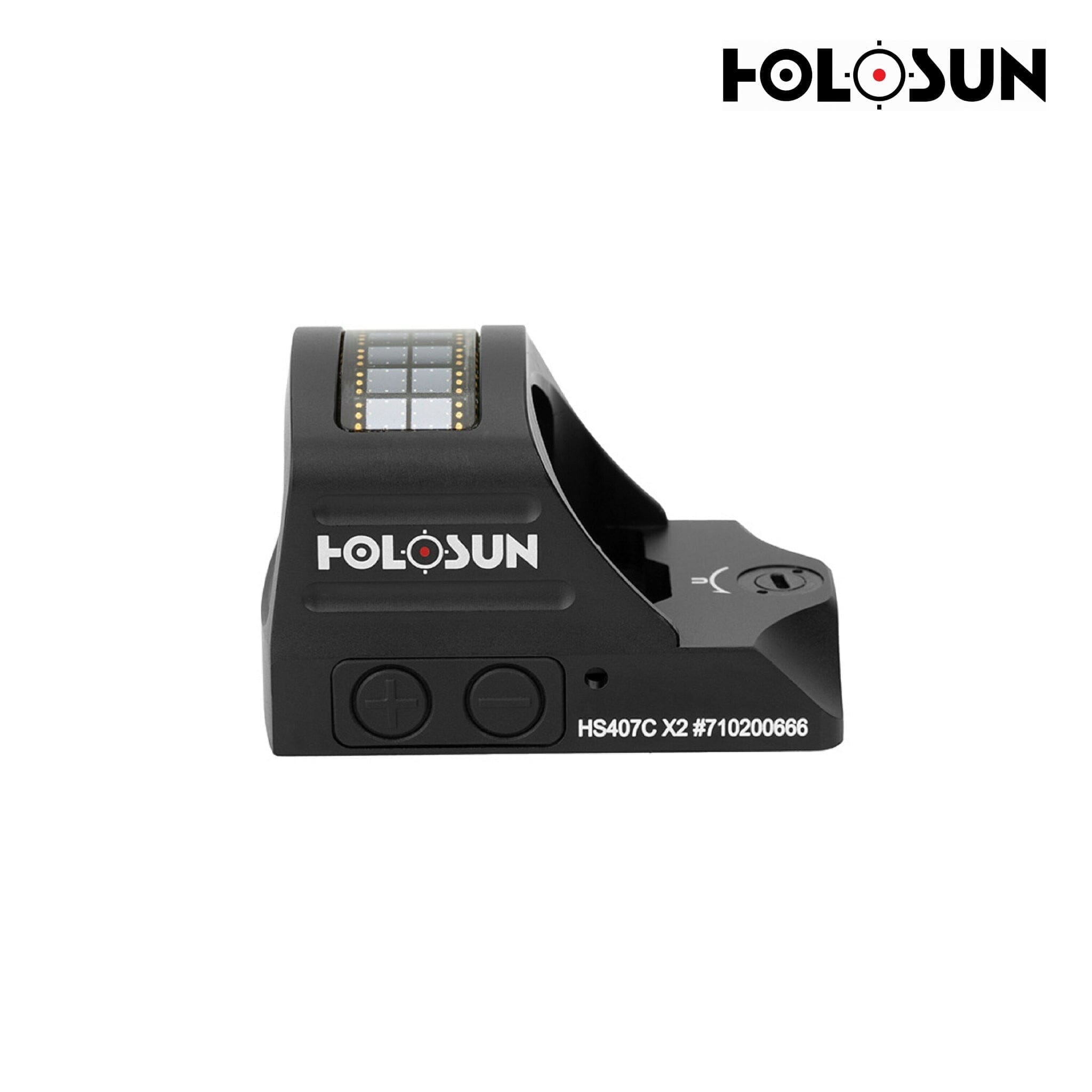 Holosun HS407C X2 Red Dot Sight 2 MOA Dot Solar Failsafe – HS407C-X2 Red Dot Sight Holosun 