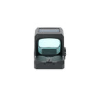 Holosun HS407C X3 red dot sight front view straight on showing the window