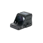 Holosun HS407C X3 red dot sight front three-quarter view from the right showing the housing and window
