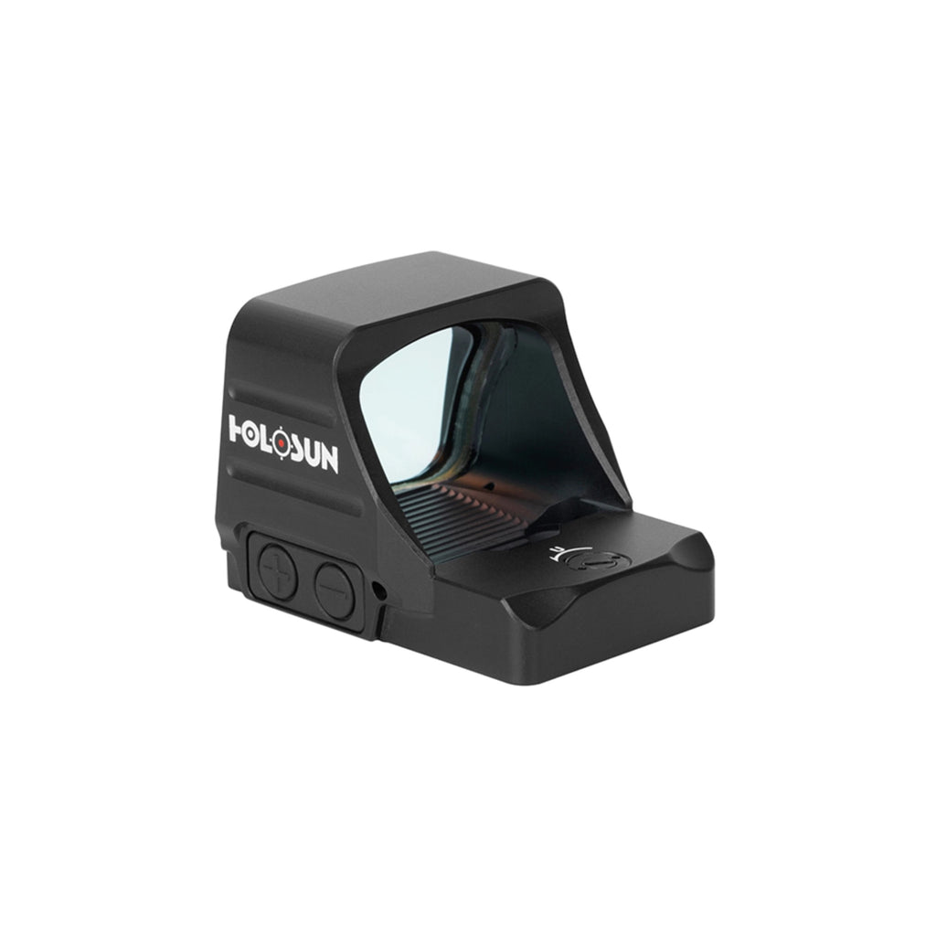 Holosun HS407COMP red dot sight front three-quarter view from the left
