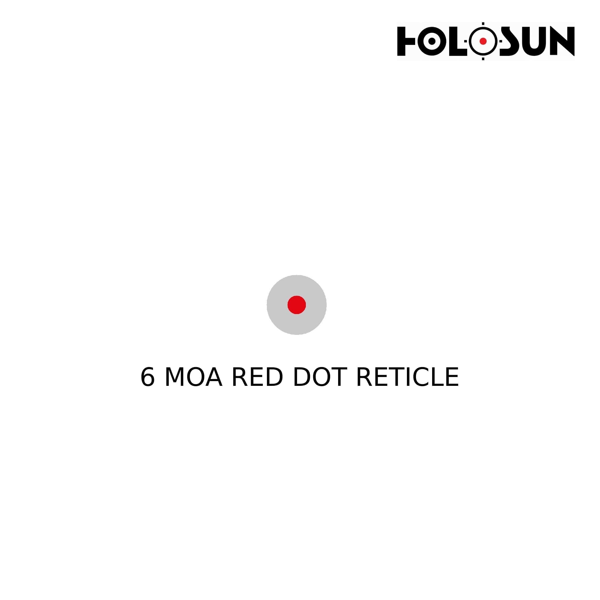 Holosun HS407K X2 Red Dot Sight 6 MOA Dot – HS407K-X2 Red Dot Sight Holosun 