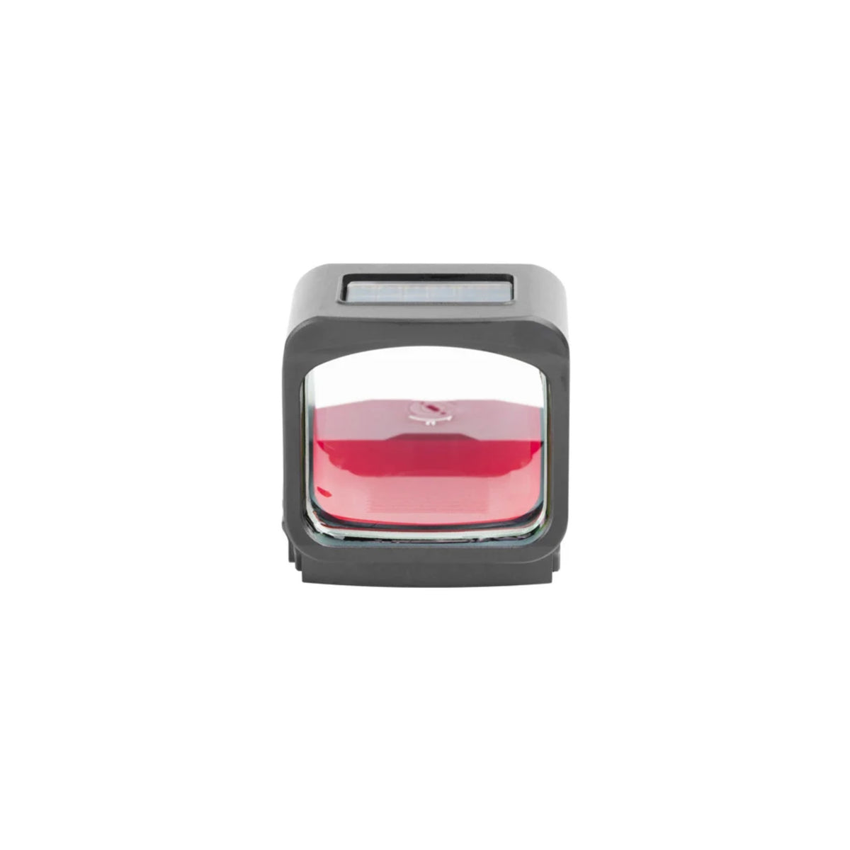 Holosun HS507-PROMAX red dot sight from behind showing the window