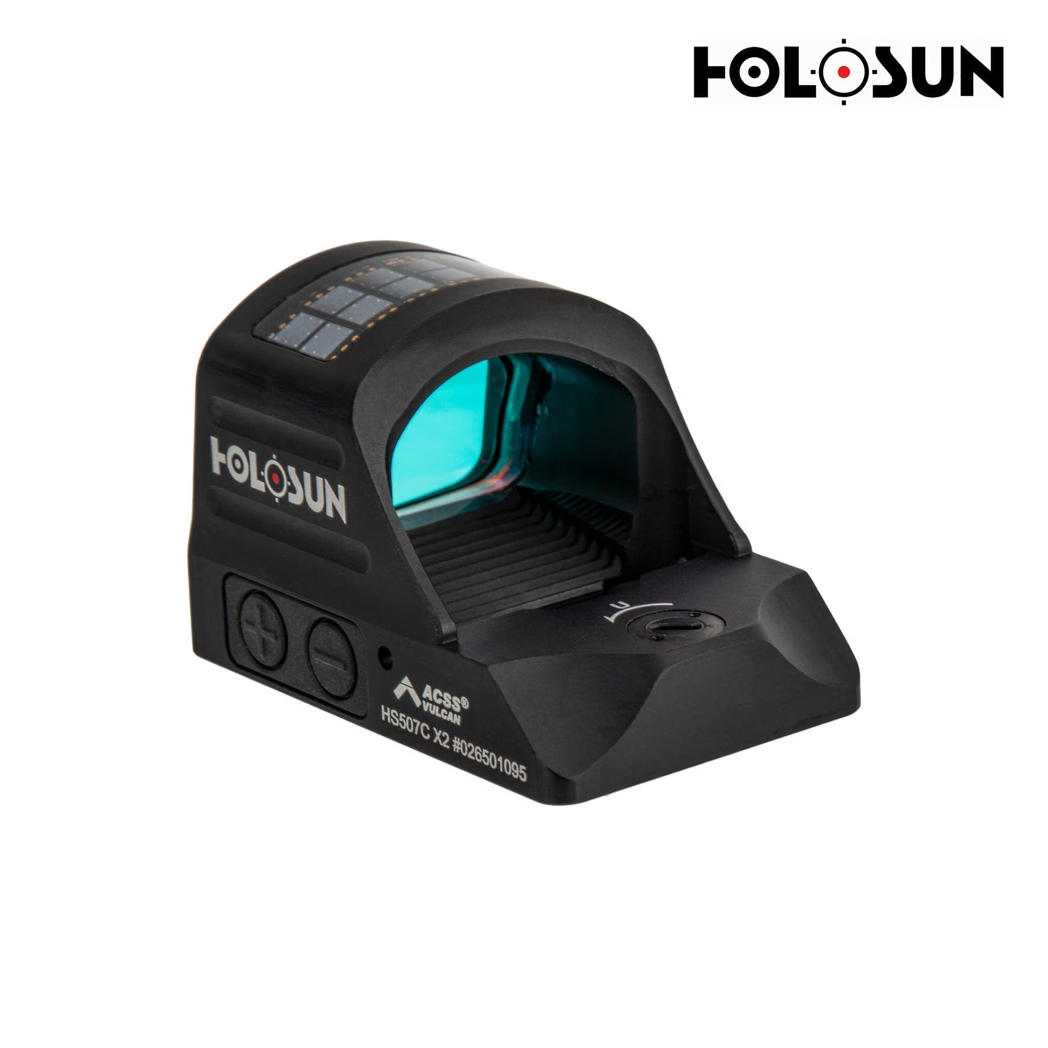 Holosun HS507C X2 Red Dot Sight ACSS Vulcan Reticle Solar Failsafe – HS507C-X2-ACSS Red Dot Sight Holosun 