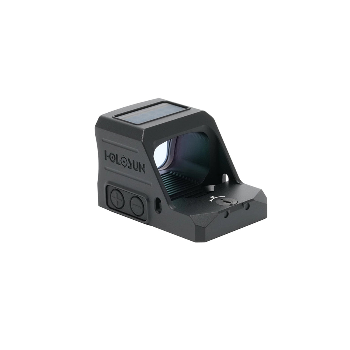 Holosun HS507C X3 red dot sight front three-quarter view from the right