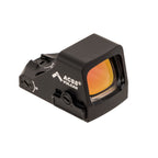 Holosun HS507K X2 ACSS Vulcan red dot sight front three-quarter view from the right showing the ACSS logo