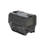 Holosun RONIN AEMS MAX red dot sight side view from the right showing the controls and mount