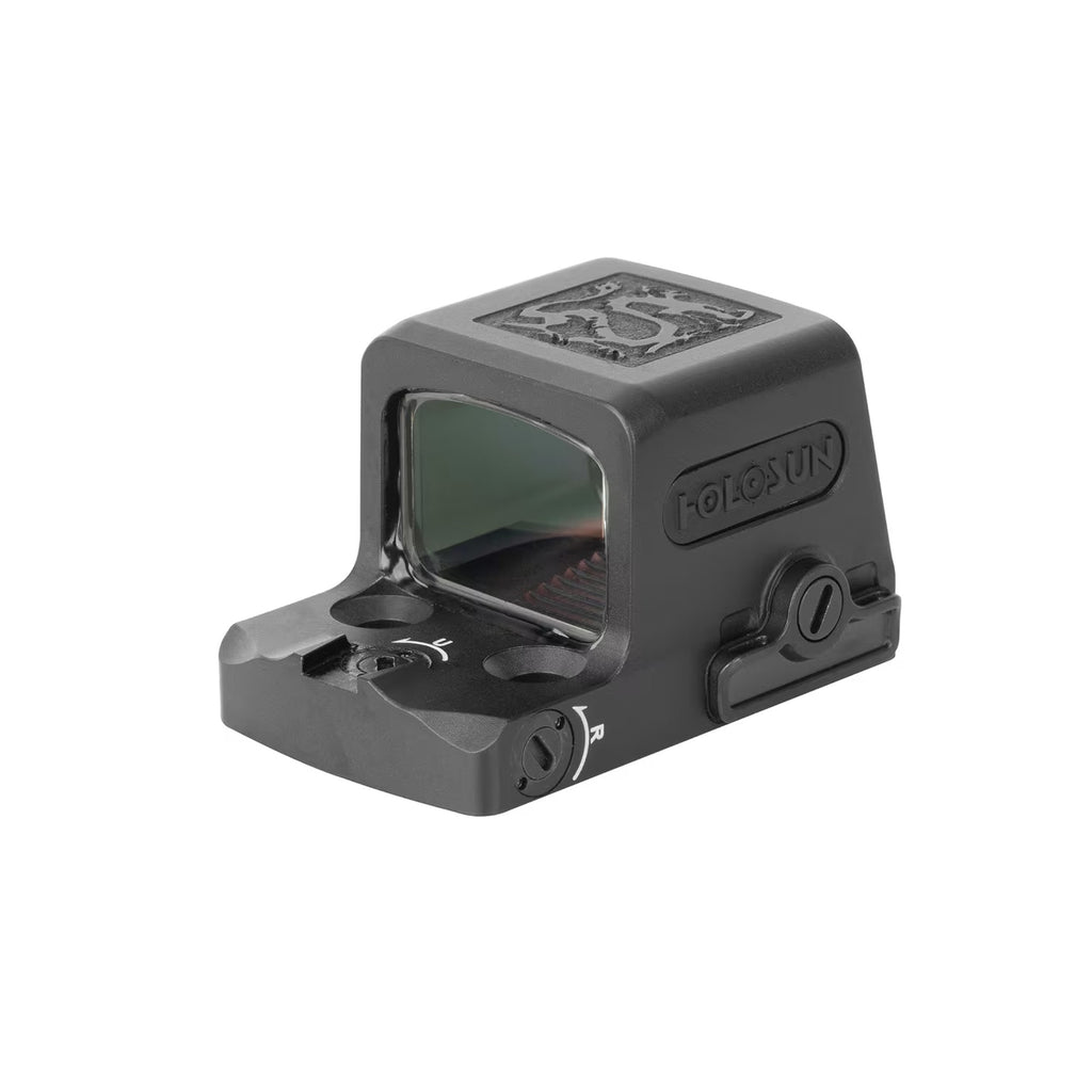 Holosun Ronin EPS Carry green dot sight rear three-quarter view showing the window