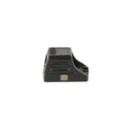 Holosun SCS Carry green dot sight rear three-quarter view showing the solar panel and mounting footprint