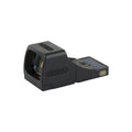 Holosun SCS-MP2 green dot sight side view showing the window and housing on a white background