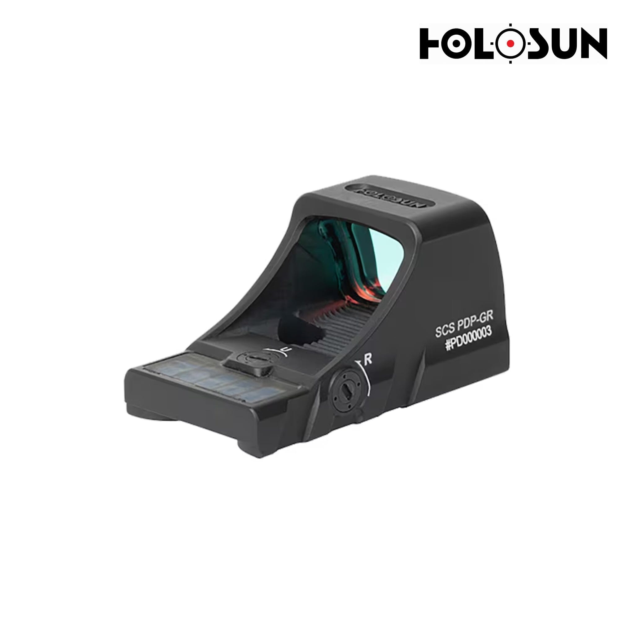 Holosun SCS PDP Green Dot Sight Multi-Reticle System Solar Charging – SCS-PDP-GR Green Dot Sight Holosun 