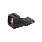 Holosun SCS-VP9 green dot sight side view showing the window and lens coating